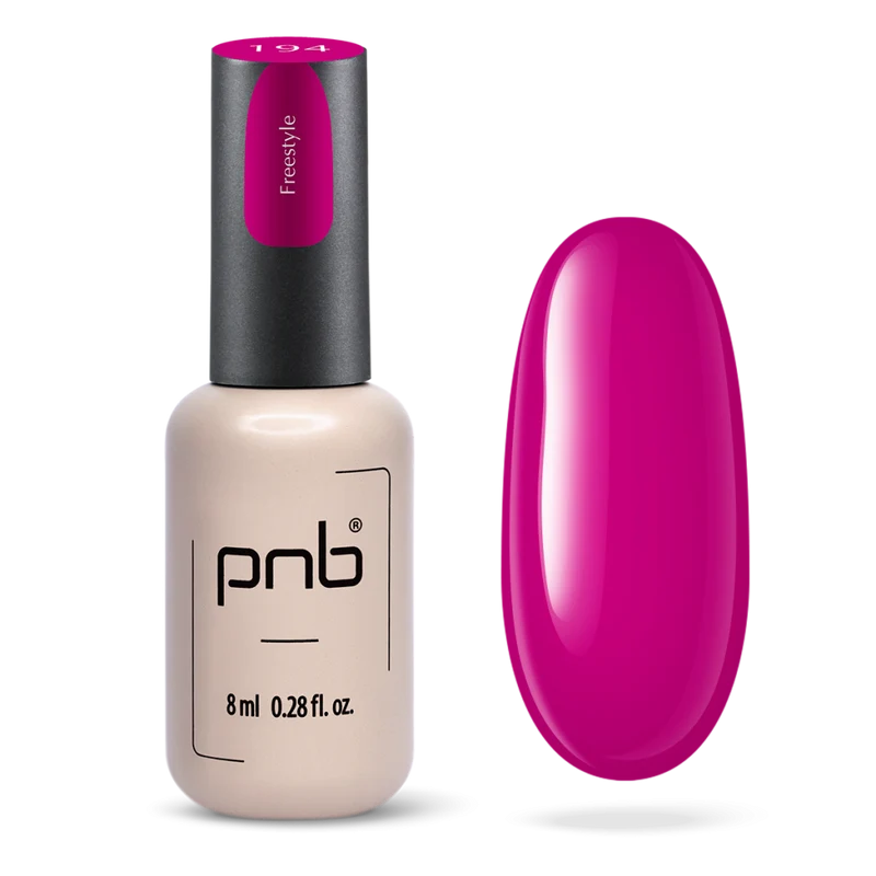 PNB purple gel nail polish 194 Freestyle