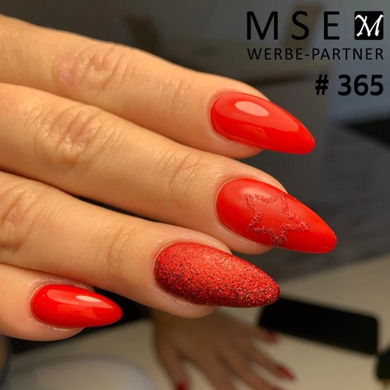 #365 Premium-PURE Color Gel 5ml Intensives klassisches Kirschrot
