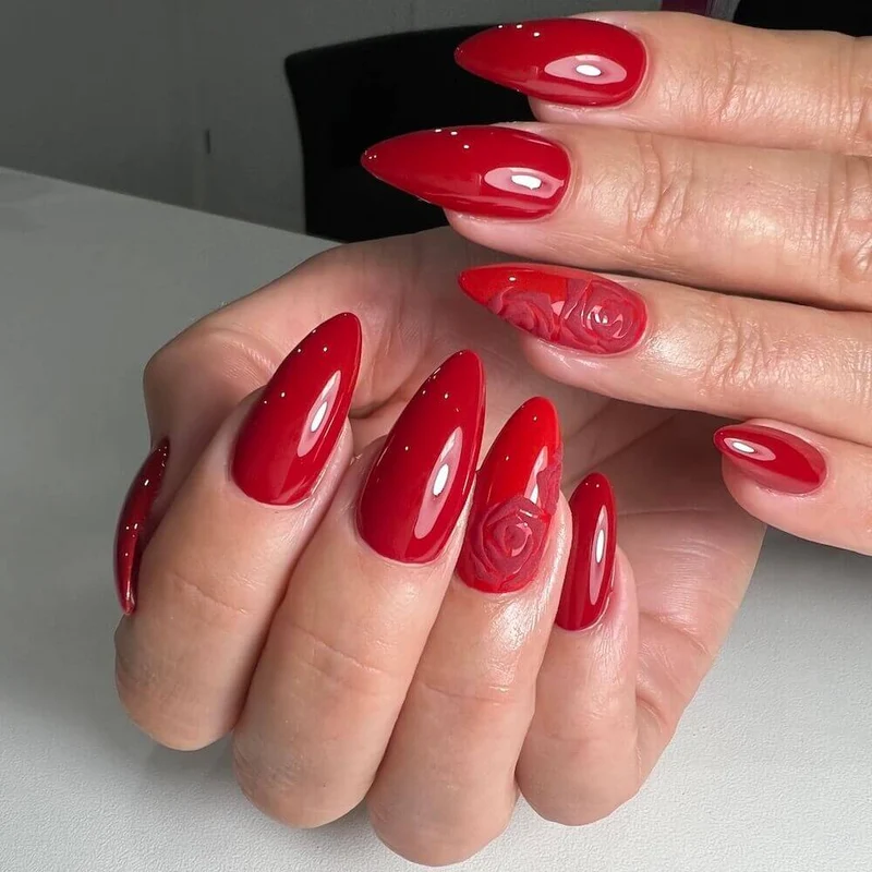 #365 Premium-PURE Color Gel 5ml Intensives klassisches Kirschrot