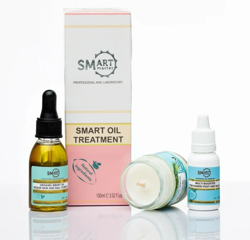SMART SET 1 (Molekular-Öl (100ml), Organic Öl, Booster, Pflegekerze)