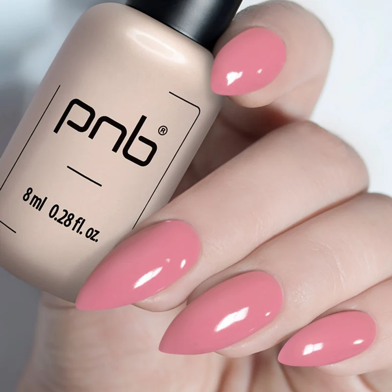PNB pink gel nail polish 215 Latte