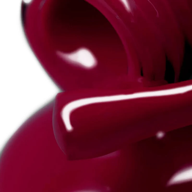 PNB red gel nail polish 211 Revolution