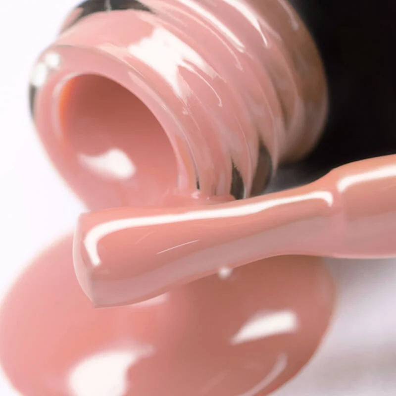 PNB coral peach gel nail polish 244 Meringue