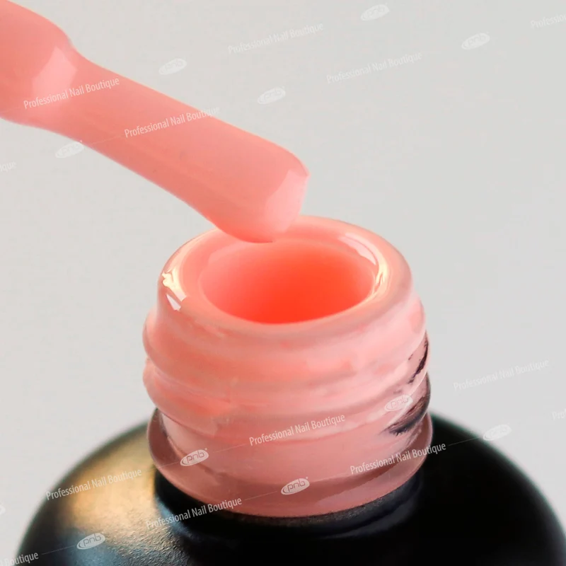 PNB coral peach gel nail polish 244 Meringue
