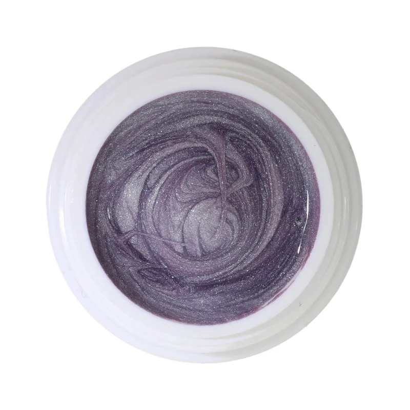 #348 Premium-EFFEKT Color Gel 5ml Silber mit rosa-grünem Schimmer