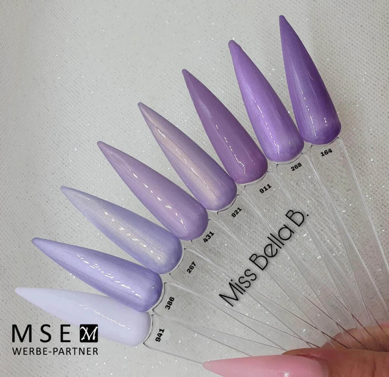#268 Premium-EFFEKT Color Gel 5ml Heller Fliederton mit Perlglanzeffekt