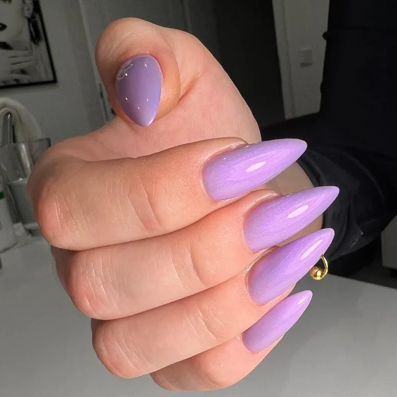 #268 Premium-EFFEKT Color Gel 5ml Heller Fliederton mit Perlglanzeffekt