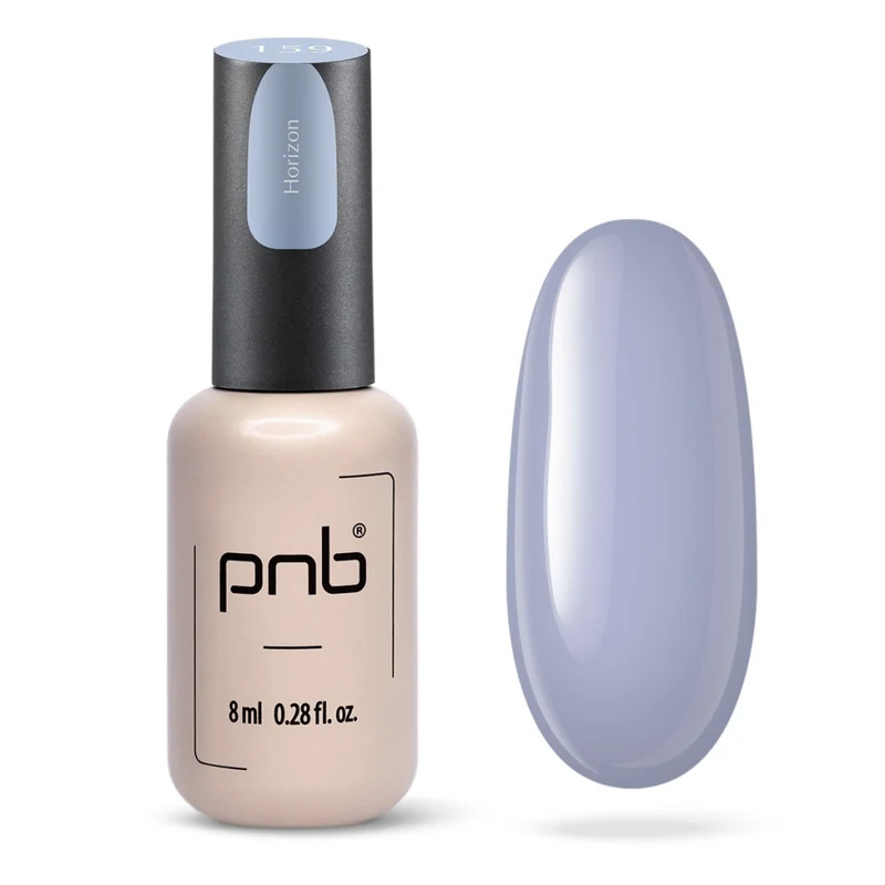 PNB light violet gel nail polish 159 Horizon