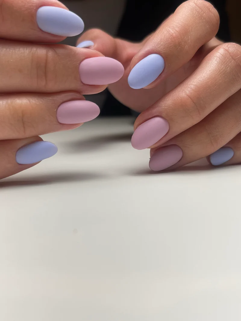 PNB light violet gel nail polish 159 Horizon