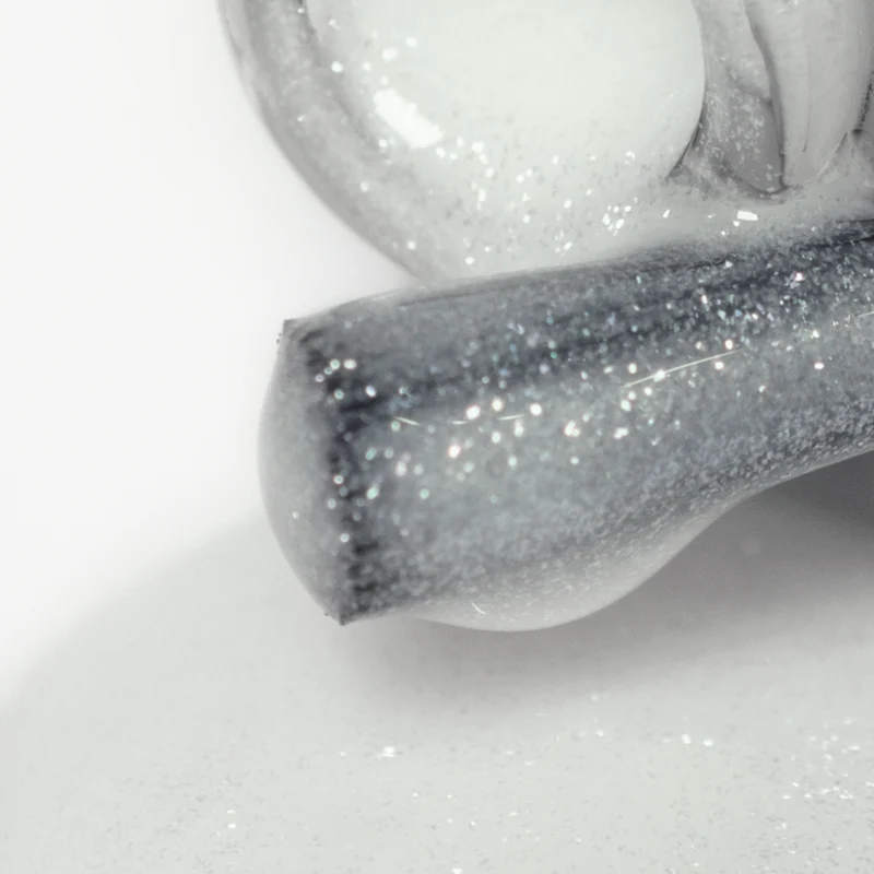 PNB sparkling white gel nail polish 287 Sensitivity