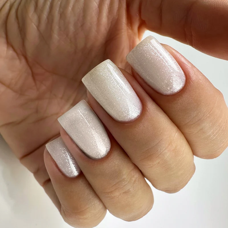 PNB sparkling white gel nail polish 287 Sensitivity