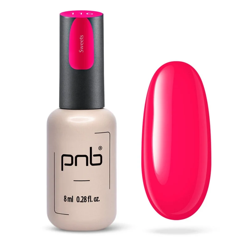PNB pink gel nail polish 116 Sweets