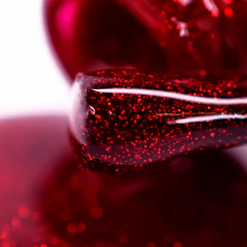 PNB sparkling red gel nail polish 109 Ruby Heart
