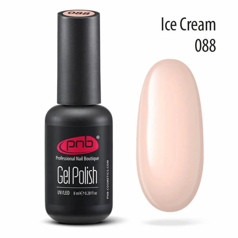 PNB beige gel nail polish 088 Ice Cream