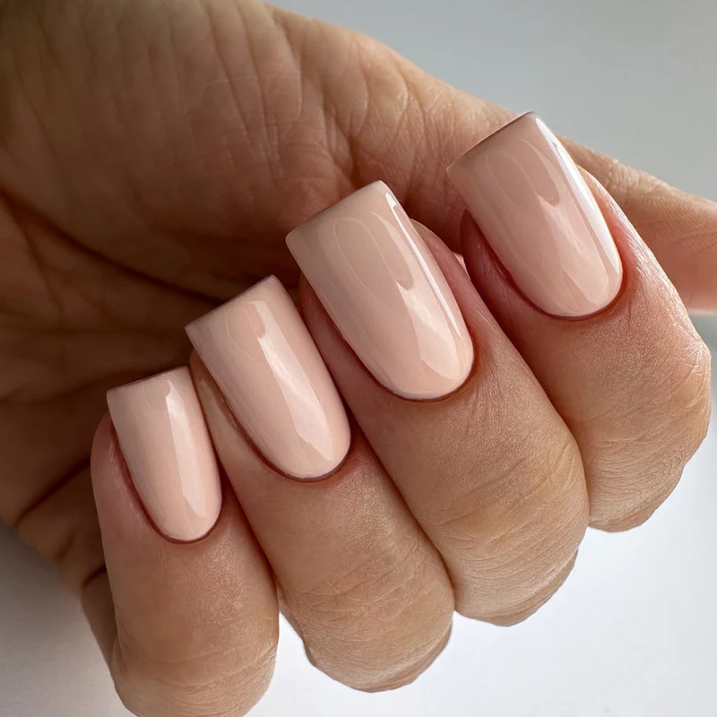 PNB beige gel nail polish 088 Ice Cream