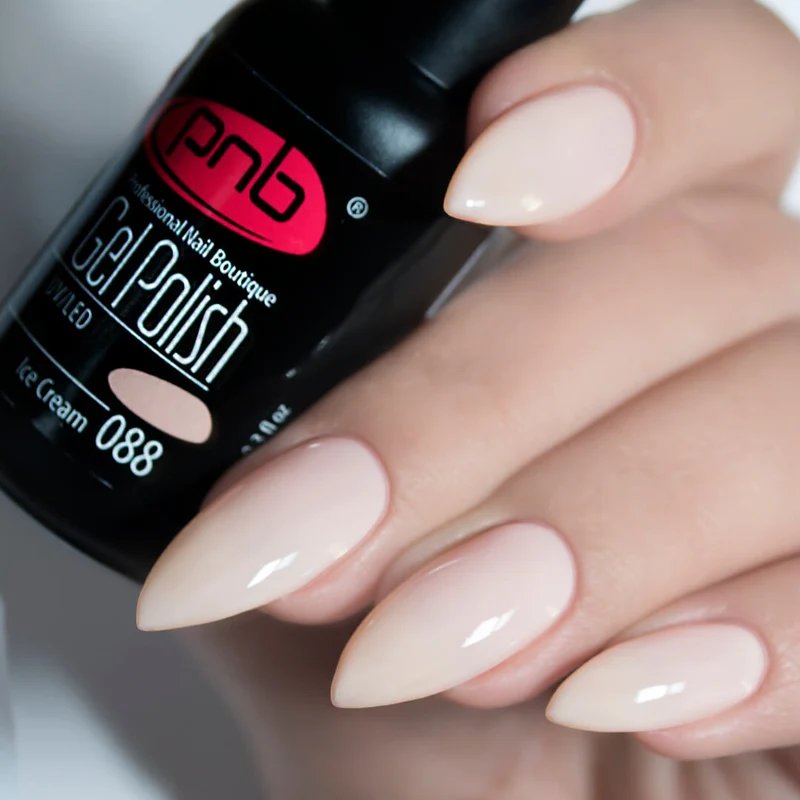 PNB beige gel nail polish 088 Ice Cream