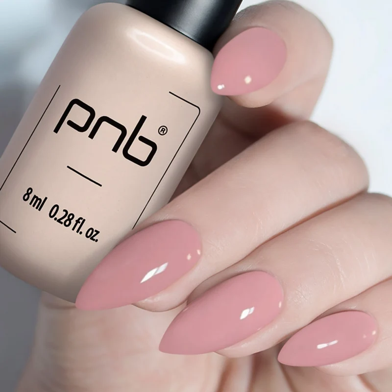 PNB pink gel nail polish 170 Elegance