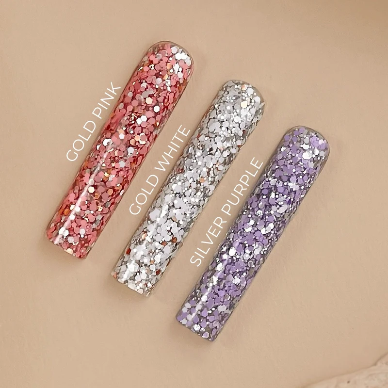 GOLD WHITE - Coin Gel 5g HEYLOVE