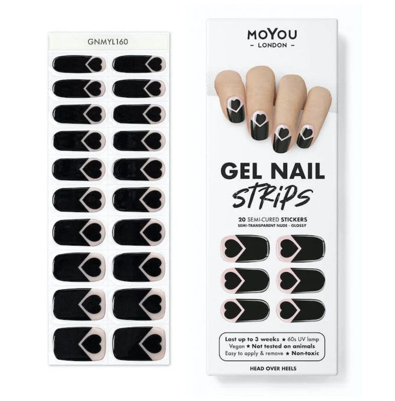 Head over Heels - Gel Nail Strip (Gel Wraps) MoYou London