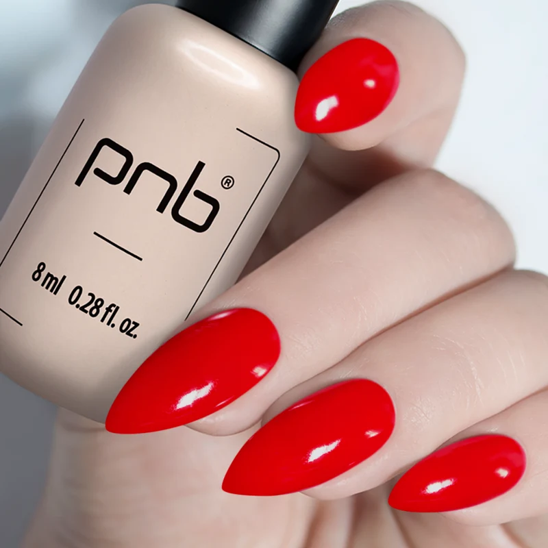 PNB red gel nail polish 147 L’Amour