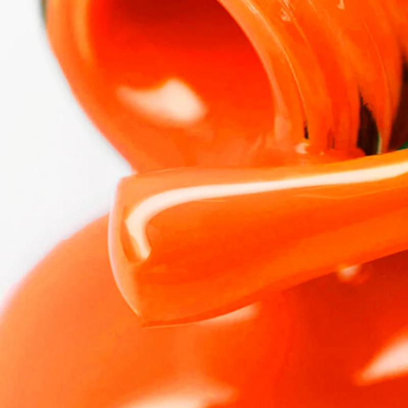 PNB orange gel nail polish 113 Smile