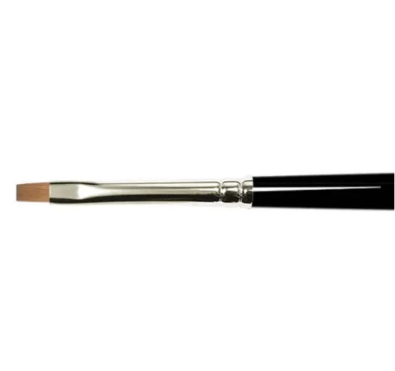 Pinsel für Nageldesign "flat" flach, eckig Nr. 4