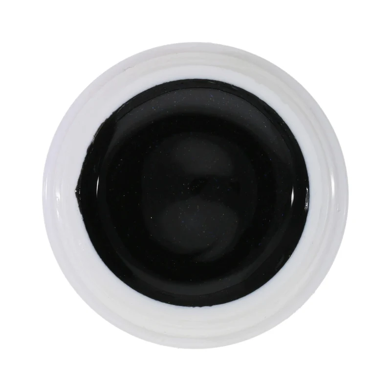 #216 Premium-EFFEKT Color Gel 5ml Schwarz mit Multicoloreffekt