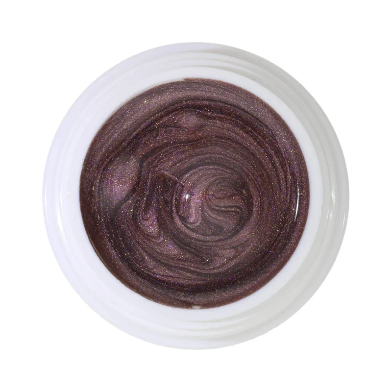 #242 Premium-EFFEKT Color Gel 5ml Dunkles Gold-Violett mit Perlglanz