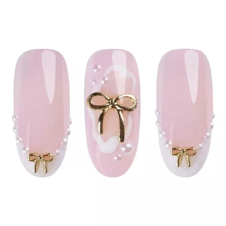 Gold Bows 3D - Nail Art Set Neonail