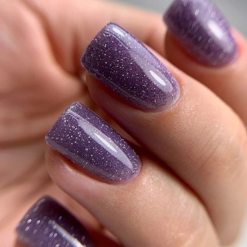 PNB Shock Effect gel nail polish 11 Purple