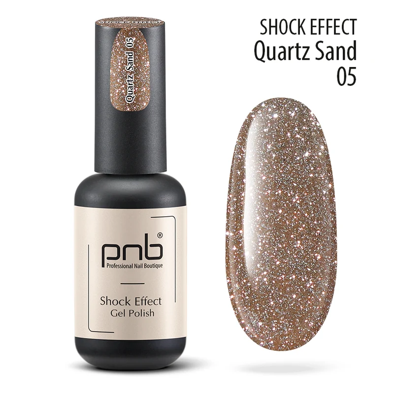 PNB Shock Effect gel nail polish 05 Quartz