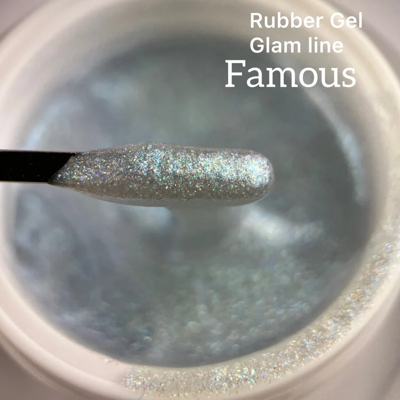 Rubber Gel Glam Line "Famous" 5-30ml von Trendnails (TPO-free)