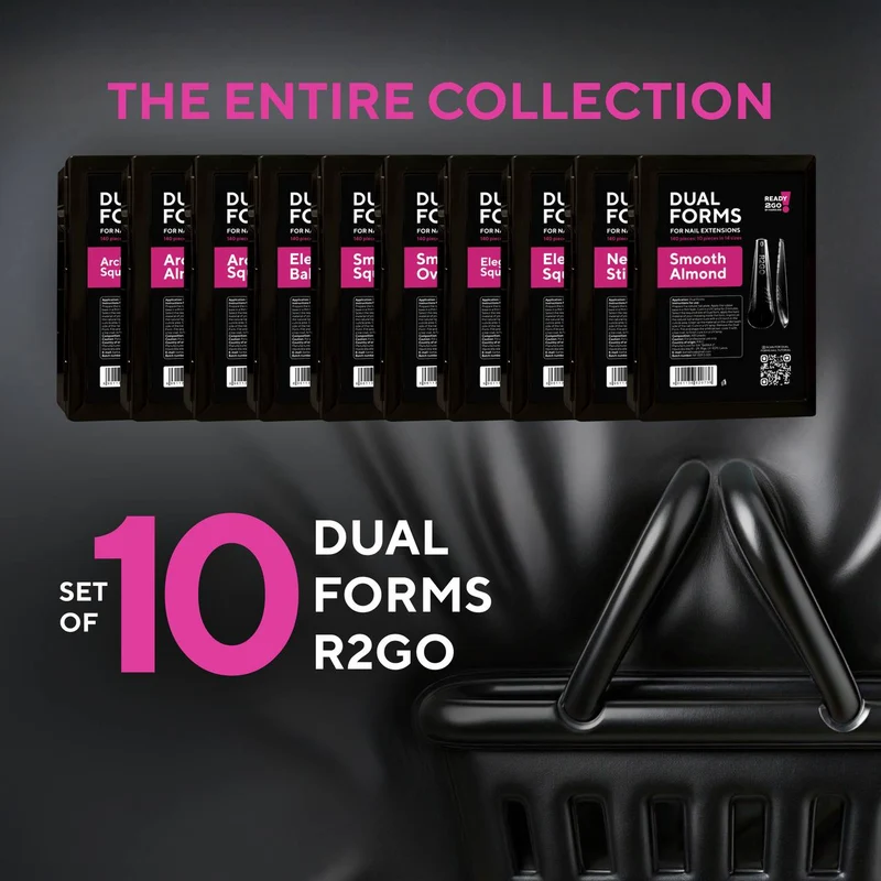 R2GO Dual Tips Needle Stiletto 140 Stk. von MARIS.KID 1 Packung
