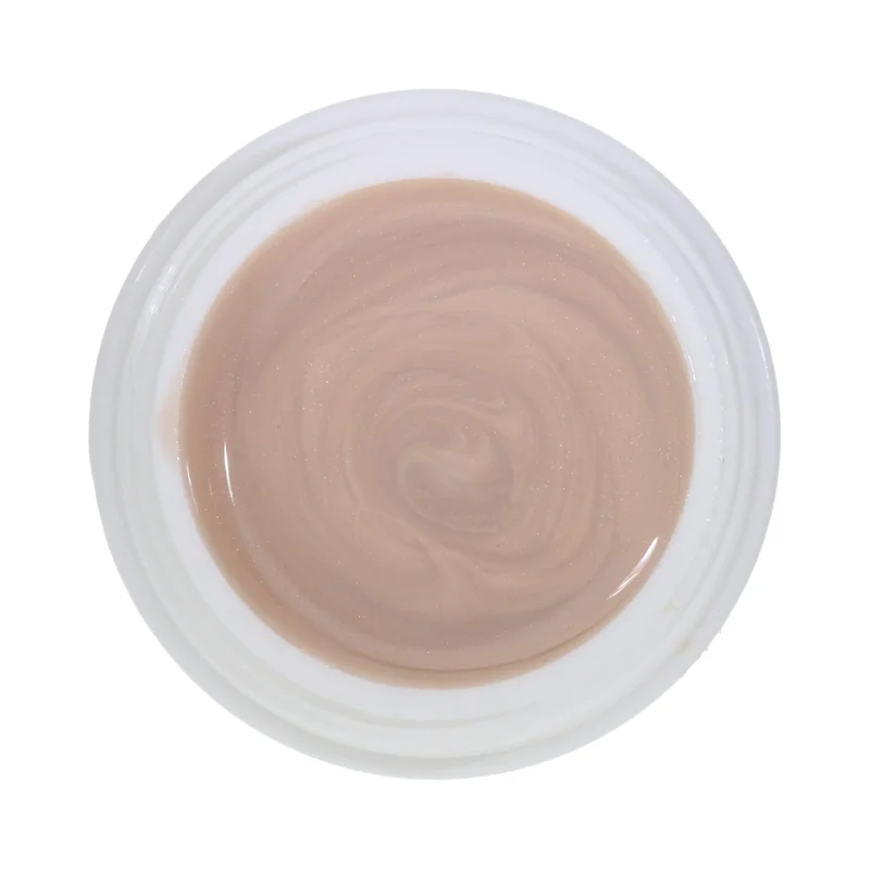 #169 Premium-EFFEKT Color Gel 5ml Heller Nudeton mit rose-goldenem Perleffekt