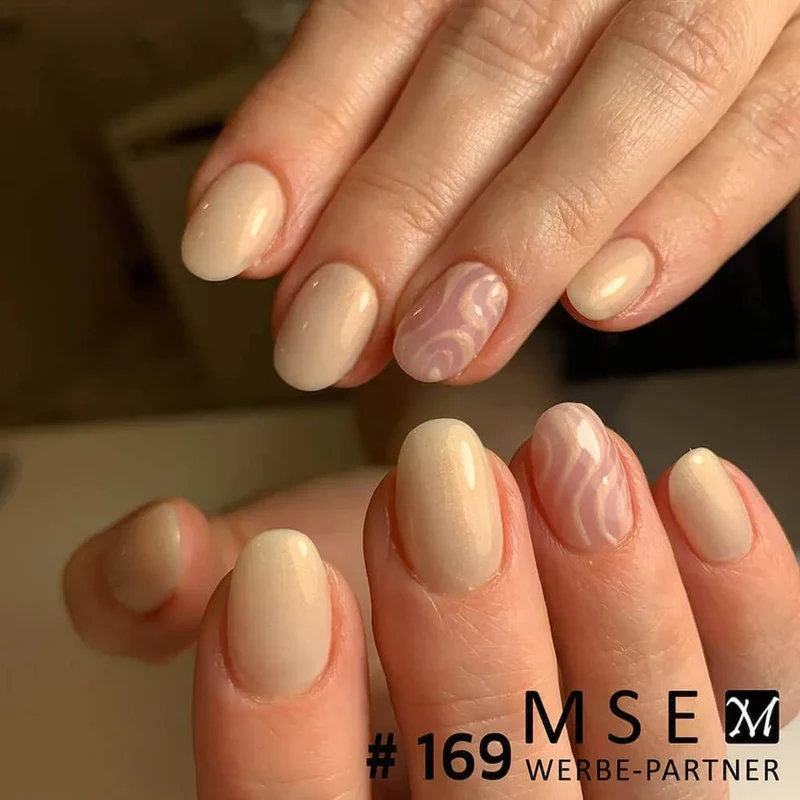 #169 Premium-EFFEKT Color Gel 5ml Heller Nudeton mit rose-goldenem Perleffekt