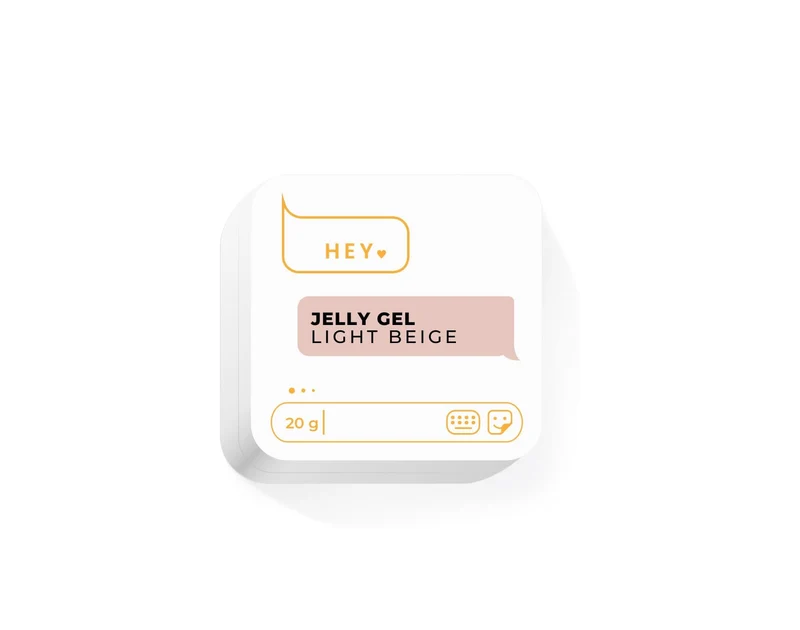 LIGHT BEIGE - Jelly Gel 20g HEYLOVE
