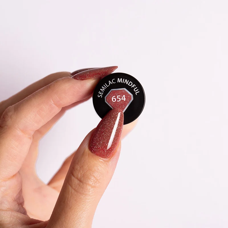 654 Mindful - FLASH ON UV Nagellack 7ml Semilac