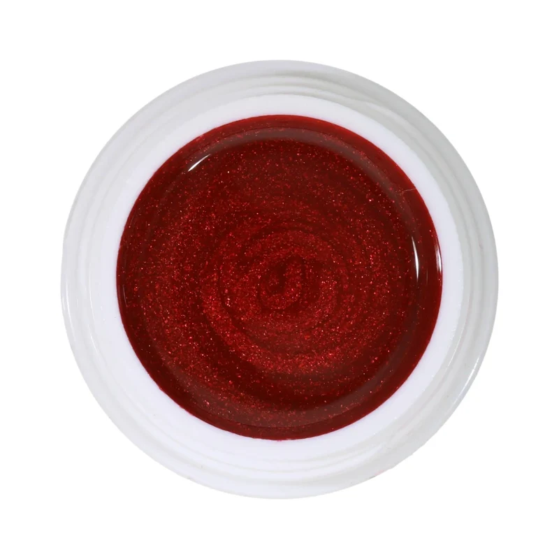 #189 Premium-EFFEKT Color Gel 5ml Kräftiges Rot mit ausgeprägtem rosa-rotem Perlglanz