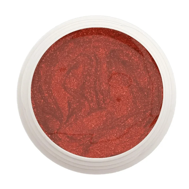#189 Premium-EFFEKT Color Gel 5ml Kräftiges Rot mit ausgeprägtem rosa-rotem Perlglanz