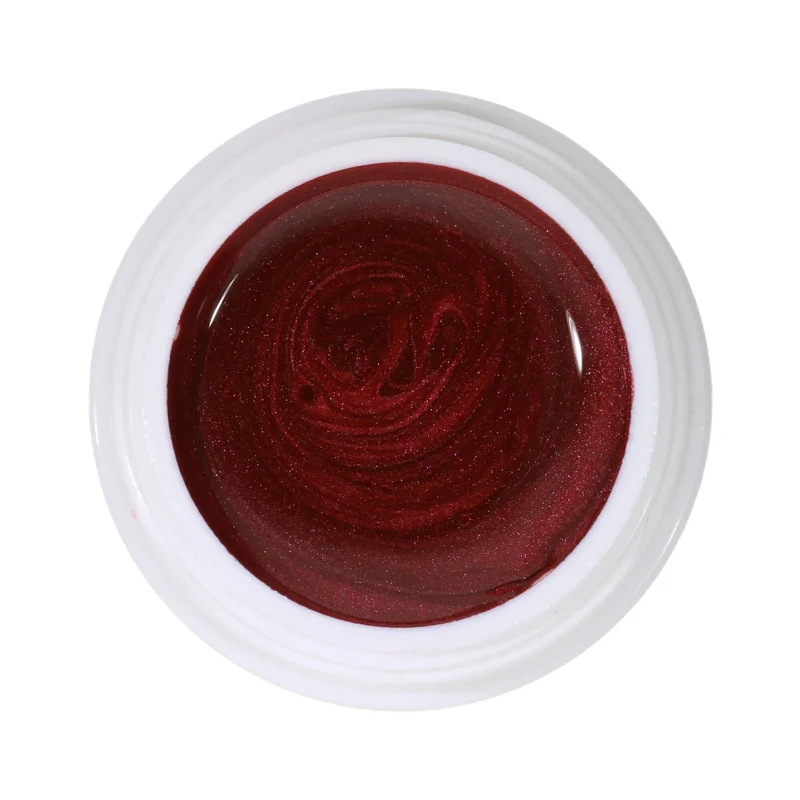 #187 Premium-EFFEKT Color Gel 5ml Dunkles Beerenrot mit Perlglanz