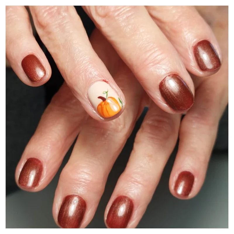 #184 Premium-PURE Color Gel 5ml Mittleres Braunrot