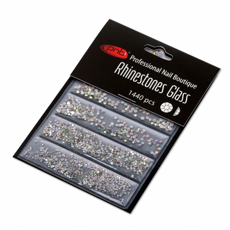 PNB Rhinestones Glass AB mix 1440 pcs
