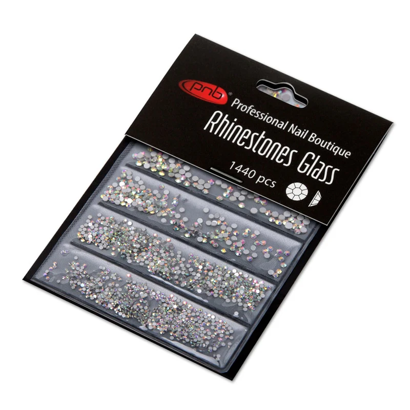 PNB Rhinestones Glass AB mix 1440 pcs