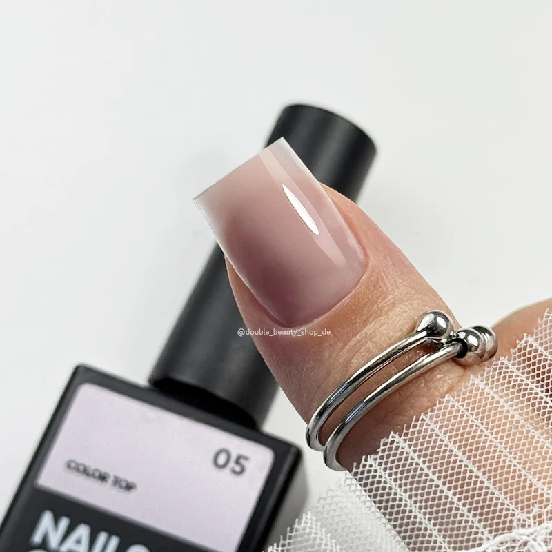 05 COLOR TOP - Cover Top Coat (No Wipe) 10ml NAILS OF THE DAY