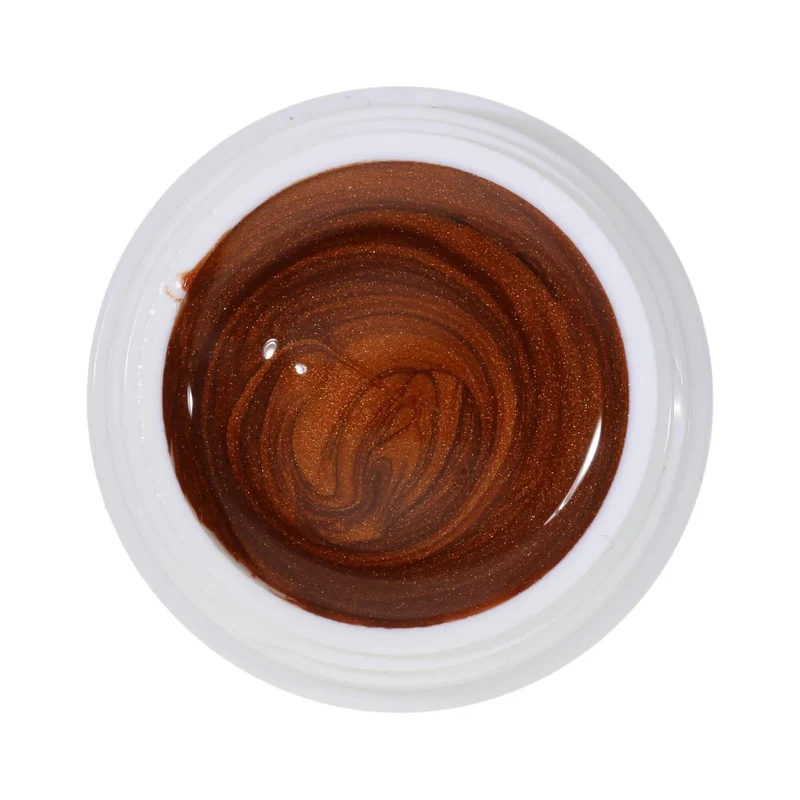 #211 Premium-EFFEKT Color Gel 5ml Dezent schimmerndes Kupferbraun