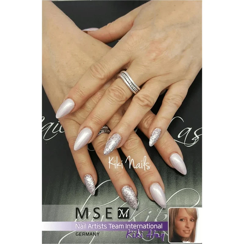 #110 Premium-EFFEKT Color Gel 5ml Bläuliches Rosa mit Perlglanz