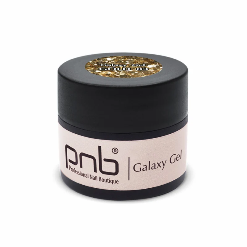 PNB Galaxy Gel 03 Gold Glitter 5 ml