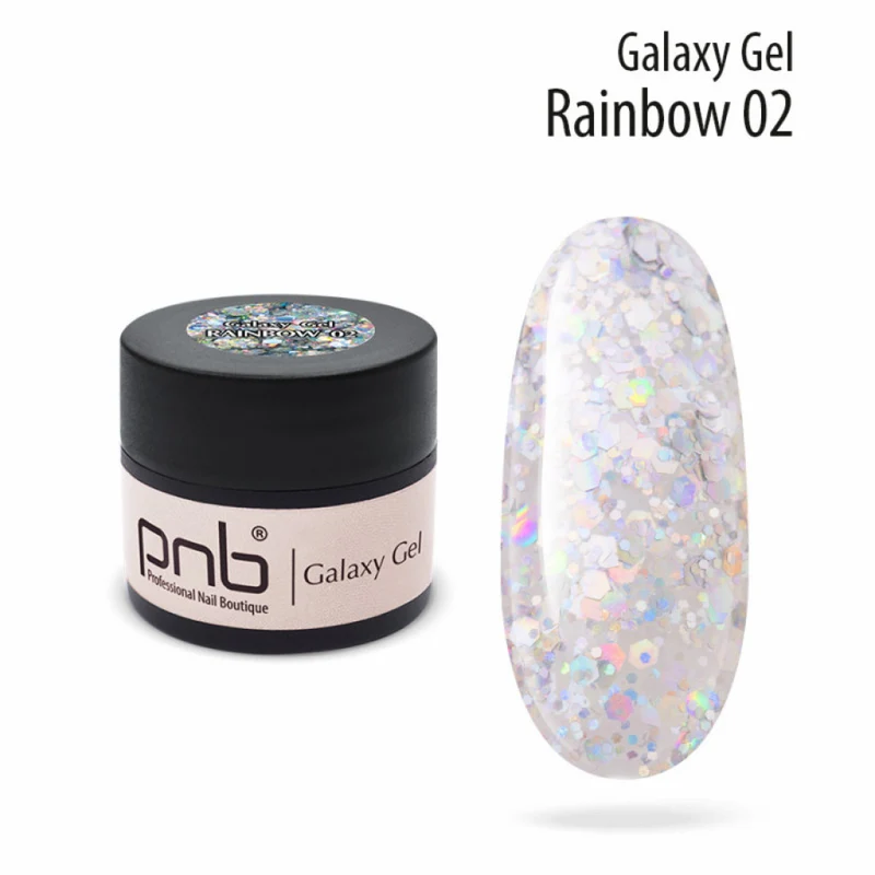 PNB Galaxy Gel 02 Rainbow 5 ml