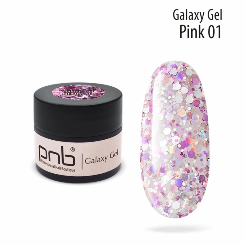 PNB Galaxy Gel 01 Pink 5 ml