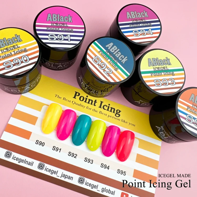 ICEGEL point icing gel polish S90-S95
